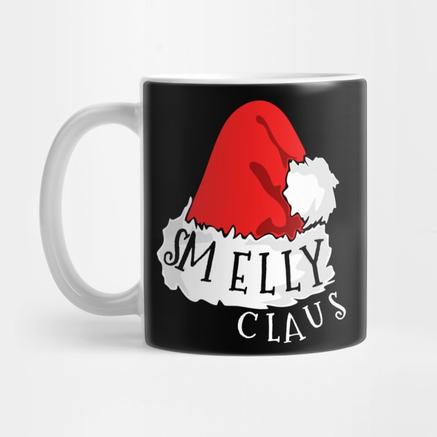 Smelly Claus Santa Hat Christmas Matching Family Pajama by PowderShot